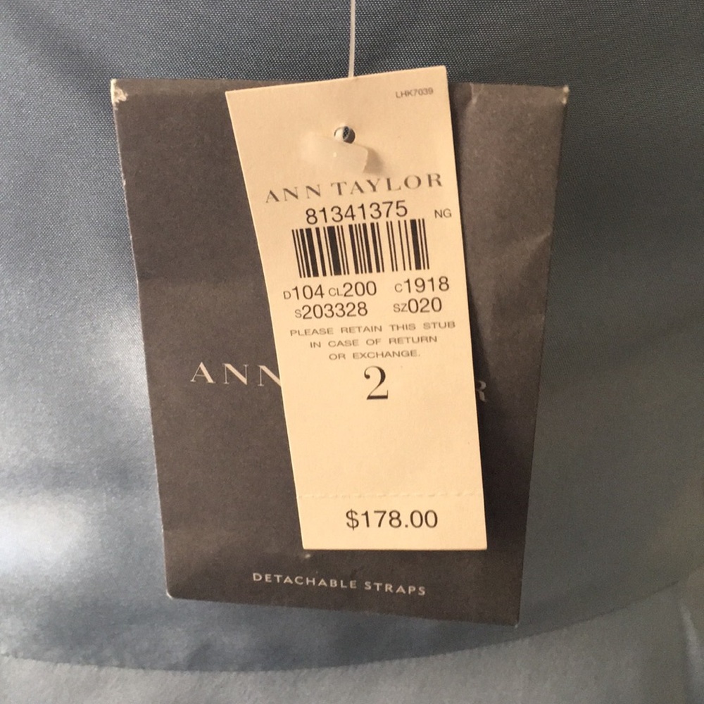 75% OFF SALE -- NEW — Ann Taylor Celebrations Evening Dress - Sz 2 - Picture 6 of 8